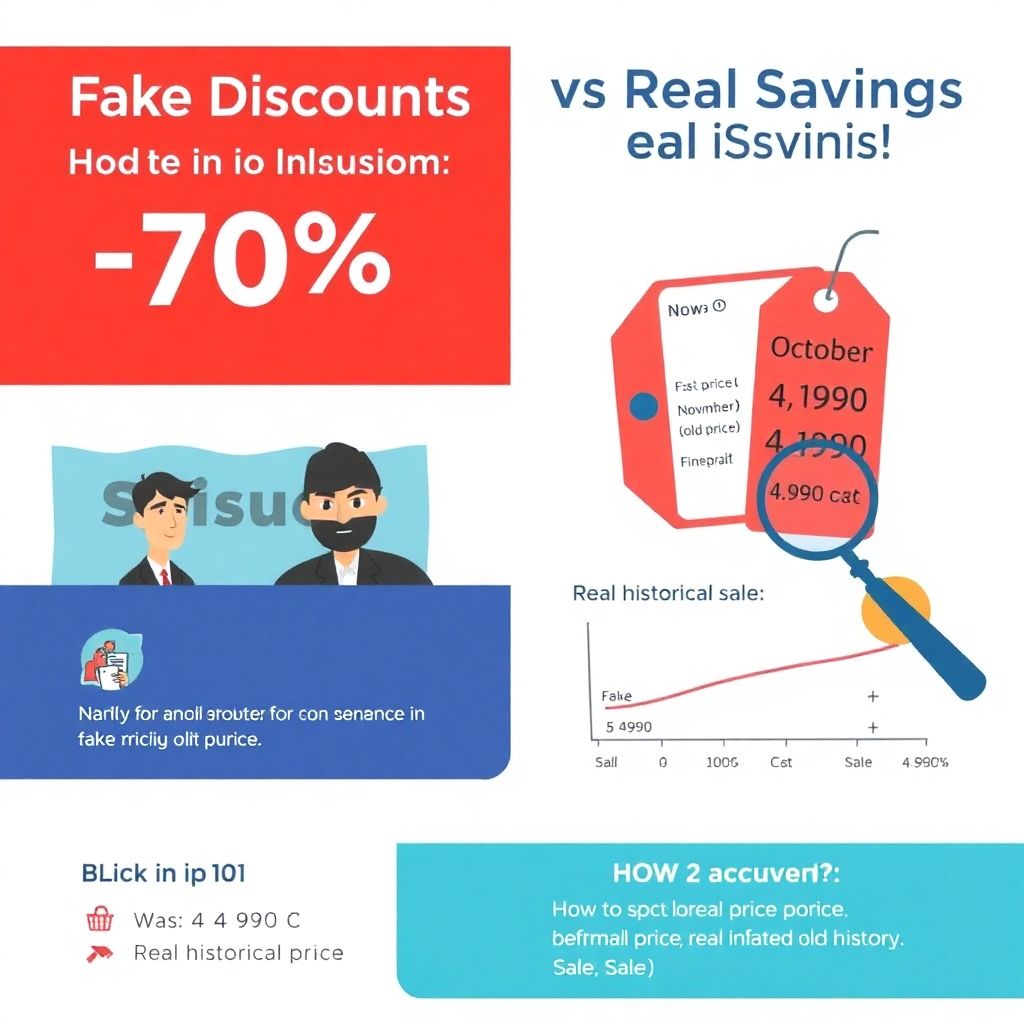 Настоящие скидки или фейковые распродажи: чек-лист покупателя