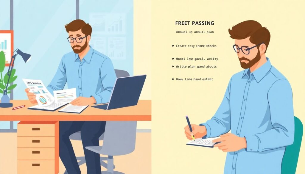 Личный финансовый план на год: пошаговое руководство по достижению целей - иллюстрация