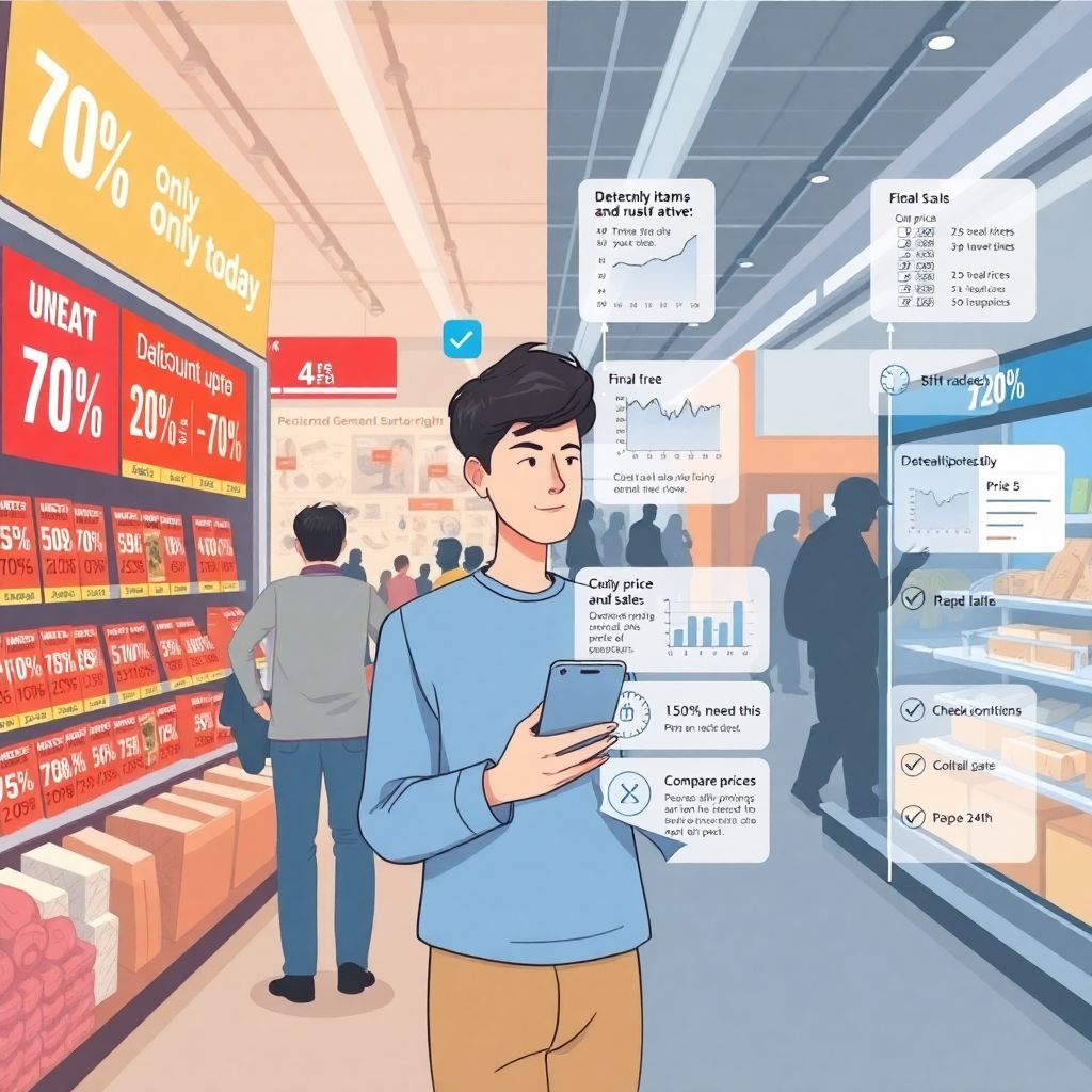 Горящие акции и скидки: как распознать реальную выгоду и не попасть на уловки