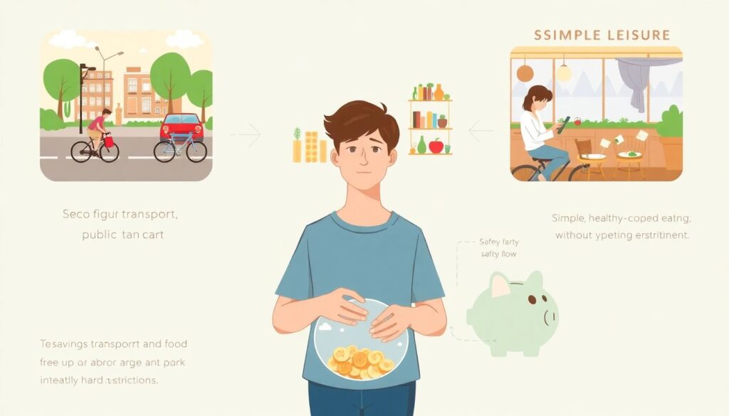 Экономный образ жизни в городе: как сократить траты на транспорт, еду и развлечения - иллюстрация